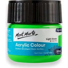 MONT MARTE MM Akrilik Renkli Boya Signature 100ml - Fluoro Green