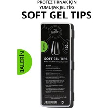 Tırnak Soft Gel Tips 120 Ad. (Balerin)