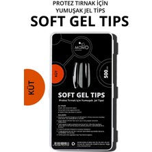 Tırnak Soft Gel Tips 500 Ad. (Küt)