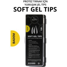 Tırnak Soft Gel Tips 120 Ad. (Badem)