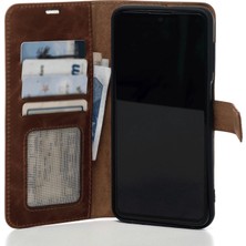 Gowe Apple iPhone 11 Hakiki Deri Cüzdanlı Kapaklı Kaliteli Lüks Kılıf