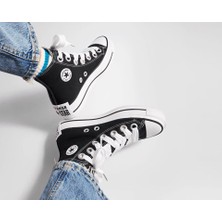 Converse Ctas Lift Hi Kadın Günlük Ayakkabı A10424C Siyah