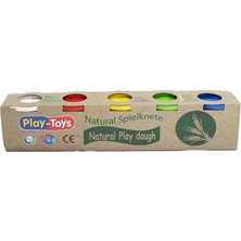 Play Toys Natural 5'li Oyun Hamuru