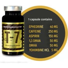 Zion Labs T-7  1 3dm Eca Fat Burner 60 Capsul   3636