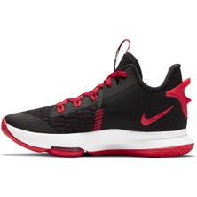 Nike Lebron Witness V Basketball Shoes Black Red Basketbol Ayakkabısı Siyah Kırmızı