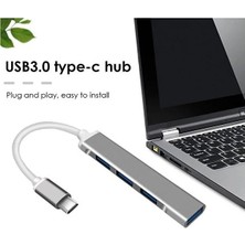 Grc Accessory Type - C 4 Girişli USB Çoğaltıcı Type-C To USB