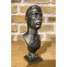 Craft 3d Atölye Ronaldo(13 Cm Boyunda)  Beton Biblo Figür- Paketi İle Beraber