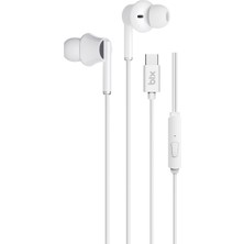Bix HF01C Type-C 14MM Extra Bass Özellikli Mikrofonlu Kulak Içi Kulaklık