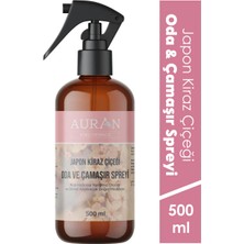 Japon Kiraz Çiçeği Parfümlü Oda ve Çamaşır Spreyi Kumaş Kokusu Japanese Cherry Room Spray 500ml