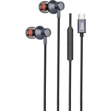 Bix HF02C Type-C Hi-Fi ve Extra Bass Özellikli Mikrofonlu Kulak Içi Kulaklık