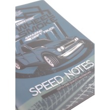 Gıpta A4 60 Yaprak Kareli Speed Notes Plastik Kapak Defter