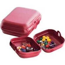 Tupperware Istiridye Saklama Kabı 3lü Set Siyah Bordo