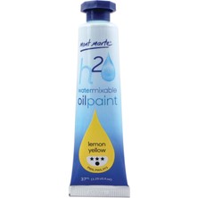 MONT MARTE mm Suyla Karıştırılabilir Yağlı Boya 37ML - Lemon Yellow