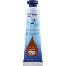 MONT MARTE mm Suyla Karıştırılabilir Yağlı Boya 37ML - Raw Sienna