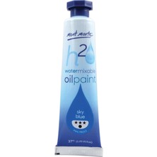 MONT MARTE mm Suyla Karıştırılabilir Yağlı Boya 37ML - Sky Blue