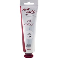 MONT MARTE mm Yağlı Boya 100ML - Zinc White
