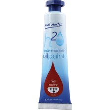 MONT MARTE mm Suyla Karıştırılabilir Yağlı Boya 37ML - Red Ochre