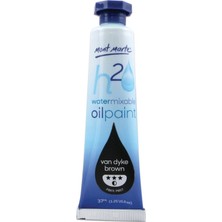 MONT MARTE mm Suyla Karıştırılabilir Yağlı Boya 37ML - Van Dyke Brown