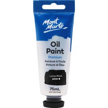 MONT MARTE mm Premium Yağlı Boya 75ML - Lamp Black