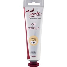 MONT MARTE mm Yağlı Boya 100ML - Naples Yellow