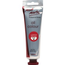 MONT MARTE mm Yağlı Boya 100ML - Cadmium Red Hue