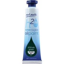 MONT MARTE mm Suyla Karıştırılabilir Yağlı Boya 37ML - Phthalo Green