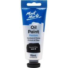MONT MARTE mm Premium Yağlı Boya 75ML - Paynes Grey