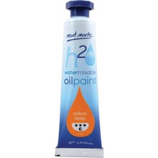 MONT MARTE mm Suyla Karıştırılabilir Yağlı Boya 37ML - Yellow Deep