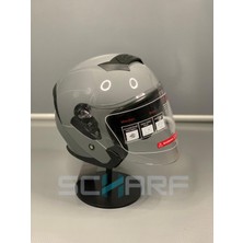 JK20 Scharf JK-526 Güneş Vizörlü Yarım Kask