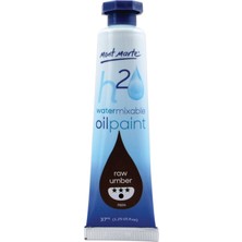 MONT MARTE mm Suyla Karıştırılabilir Yağlı Boya 37ML - Raw Umber