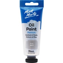 MONT MARTE mm Premium Yağlı Boya 75ML - Silver
