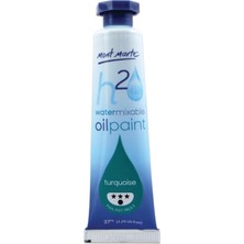 MONT MARTE mm Suyla Karıştırılabilir Yağlı Boya 37ML - Turquoise