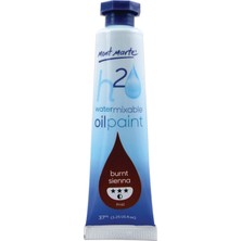 MONT MARTE mm Suyla Karıştırılabilir Yağlı Boya 37ML - Burnt Sienna