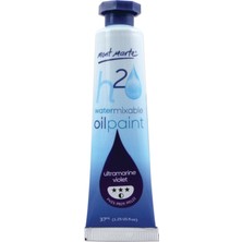MONT MARTE mm Suyla Karıştırılabilir Yağlı Boya 37ML - Ultra Violet