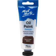 MONT MARTE mm Premium Yağlı Boya 75ML - Burnt Umber