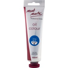MONT MARTE mm Yağlı Boya 100ML - Cyan Blue