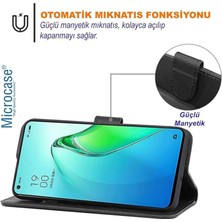 Microcase Samsung Galaxy S23 Ultra Darbeye Dayanıklı Cüzdanlı ve Standlı Kapaklı Deri Kılıf Siyah AL4232