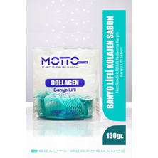 Motto Plus Professional Yaşlanma Karşıtı ve Nemlendirici Kolajen Özlü Banyo Lifli Sabun 130GR.