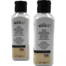 Artdeco Akrilik Boya Beyaz 140 ml 2'li Set