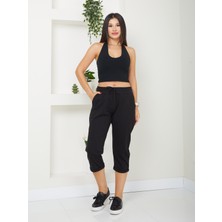 Banada Moda Kadın Penye Kapri