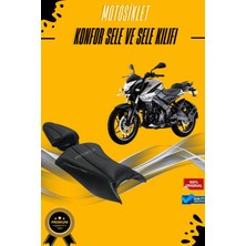 Motobros Bajaj Pulsar Ns 200 Konfor Sele Kılıf Visco Sünger