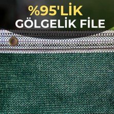 1X10 Metre Yeşil Gölgelik File