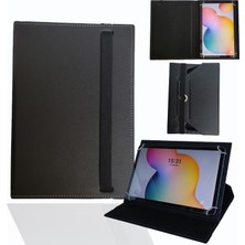 ZDN Case Alcatel 3t8 8" Wi-Fi+4g Sim Kartlı  Tablet Uyumlu Standlı Üniversal Kapaklı Tablet Kılıfı
