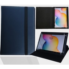 ZDN Case Samsung Galaxy Tab S3 Sm T827 9.7" Tablet Uyumlu Standlı Üniversal Kapaklı Tablet Kılıfı