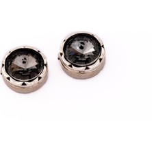 Coolmenclub Füme Taşlı Geçmeli Kol Düğmesi