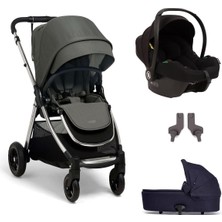 Mamas & Papas Mamas Papas Flip Xt 3 Portbebeli Travel Sistem Bebek Arabası Harbour Grey