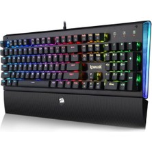 Redragon Aryaman K569RGB Red Switch Mekanik Türkçe Kablolu Gaming Klavye