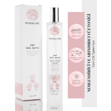 Rose&Cure Saf Gül Suyu 100 ml - Arındırıcı ve Sıkılaştırıcı Tonik