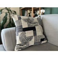 Po Home & Living Party Chenille Dokulu Desenli Kırlent Kılıfı 43 *43 cm