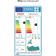 Copa Klima Viva Lıne A++ 12000 Btu (Montaj Dahil)